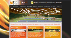 Desktop Screenshot of mibosport.cz